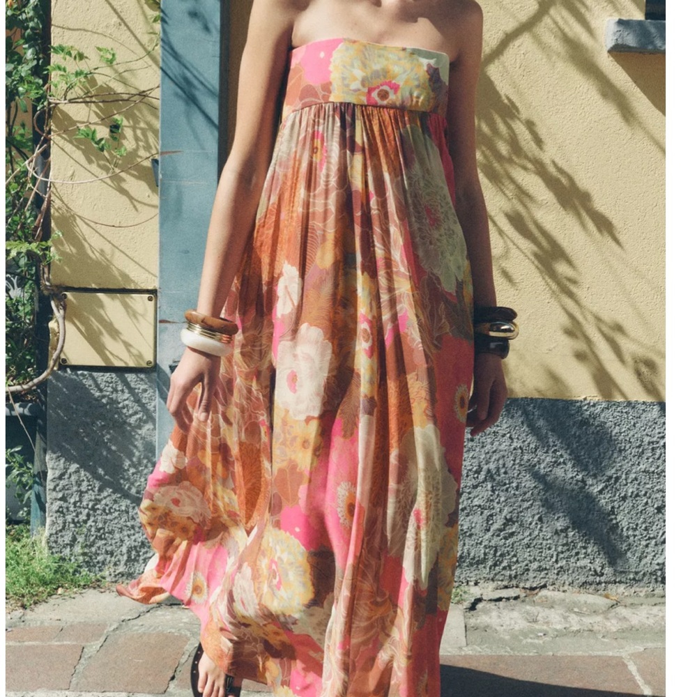 ZW collection floral print dress